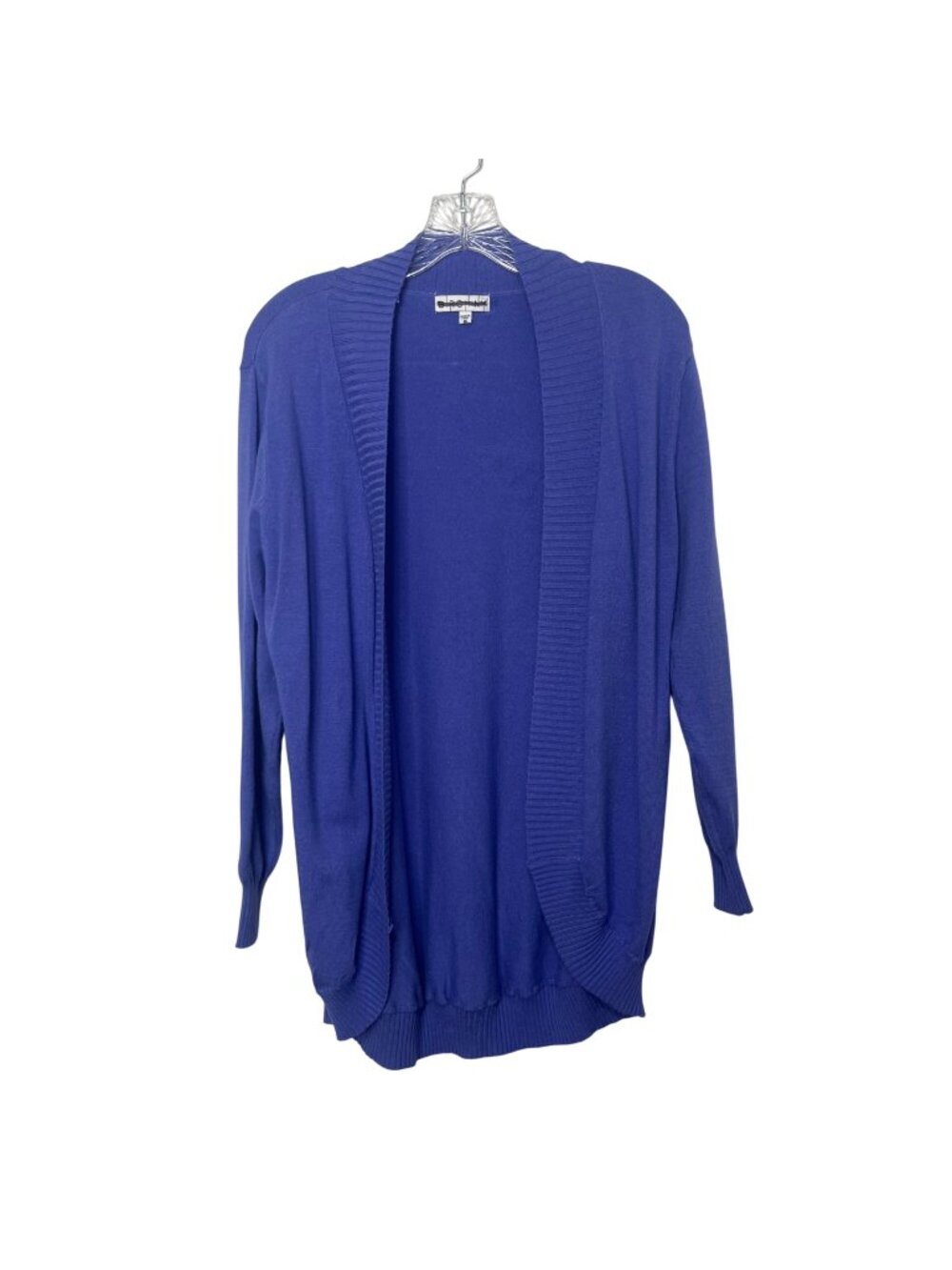 Birch NY Open Front Cardigan Sweater Womens 1X Purple‎ New